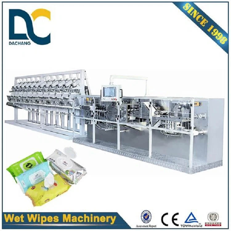 Automatic High Speed Baby Wet Wipe Machine Automatic High Speed Baby Wet Wipe Machine