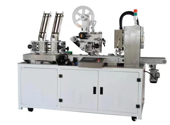 DCL28 Full Automatic Baby Wipe Lid Applicator Machine