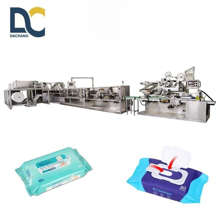 Automatic Wet Wipe Making Machine