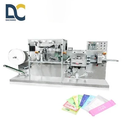 Macchina automatica per salviette umidificate a PC singolo